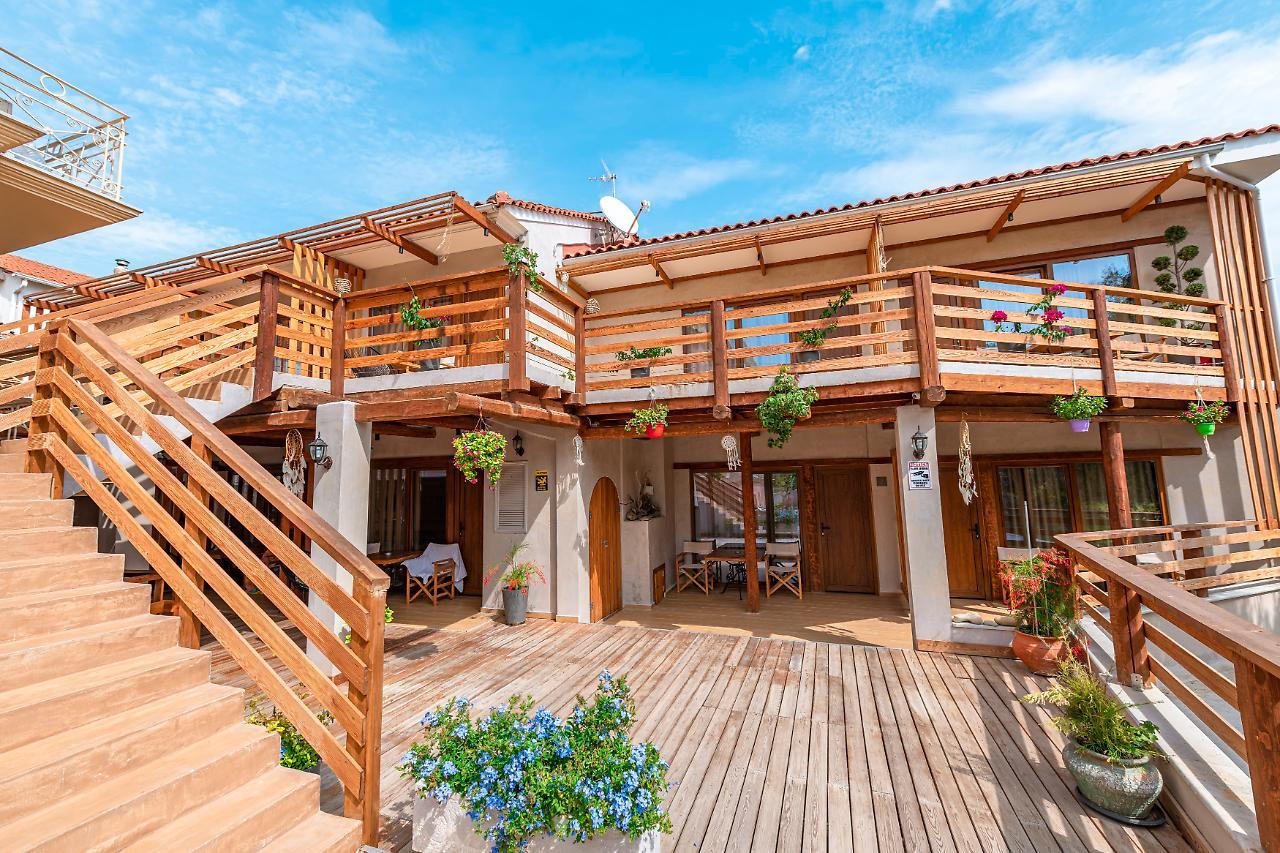 Ekati Mare Hotel Kávosz Kültér fotó
